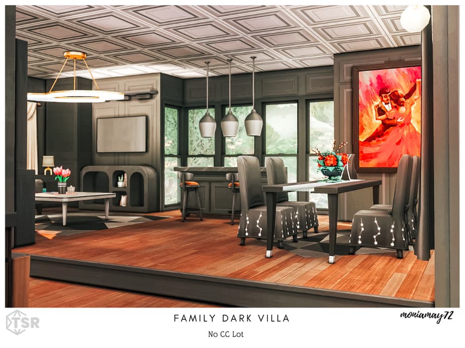 Галерея мода Вилла Family Dark Villa (no CC) #4
